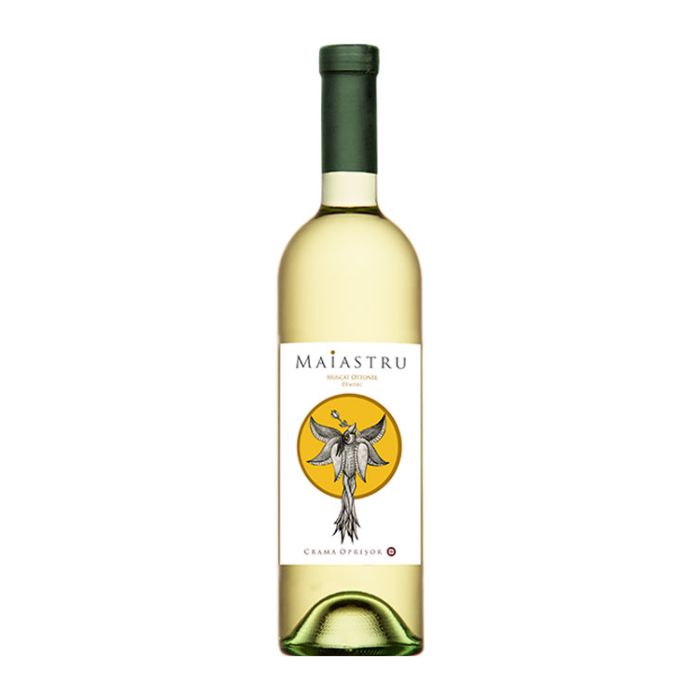 Crama Oprisor Maiastru Vin Alb Muscat Ottonel 0.75L
