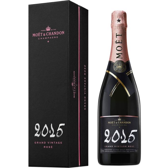MOET & CHANDON SAMPANIE ROSE GRAND VINTAGE 2015 0.75L MOET & CHANDON SAMPANIE ROSE GRAND VINTAGE 2015 0.75L