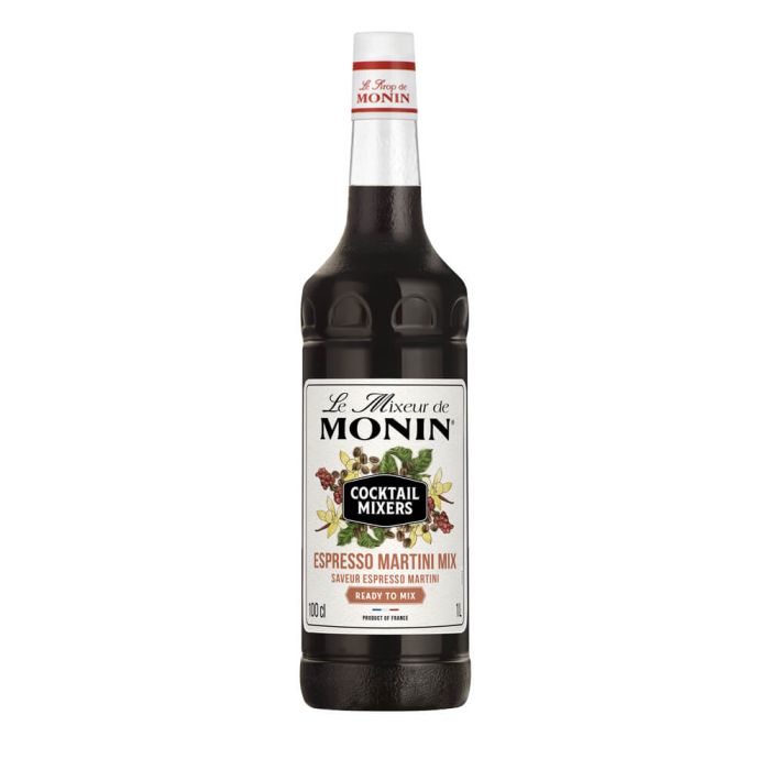 Monin Le Mixeur Espresso Martini Mix 1L Monin Le Mixeur Espresso Martini Mix 1L