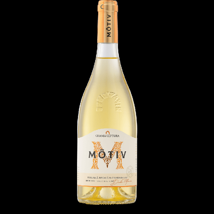 Crama Ceptura Vin Alb Motiv Feteasca Regala & Chradonnay 0.75L