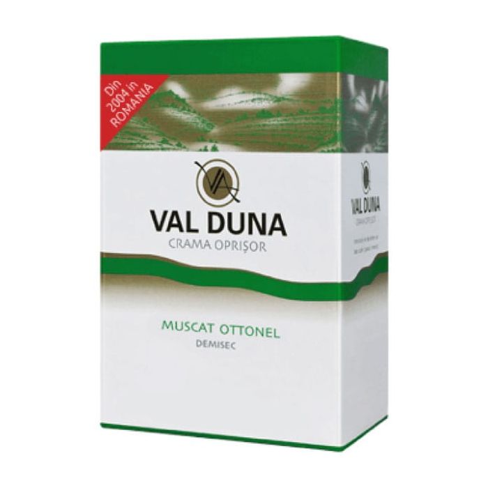 Crama Oprisor Val Duna Vin Alb Muscat Ottonel  BIB 5L