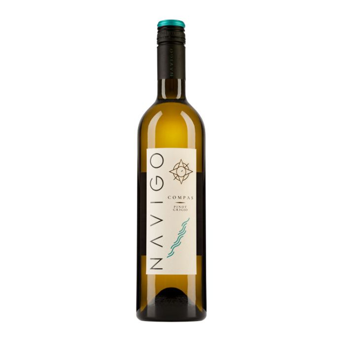 Jidvei Vin Alb Navigo Compas Pinot Grigio 0.75L Jidvei Vin Alb Navigo Compas Pinot Grigio 0.75L