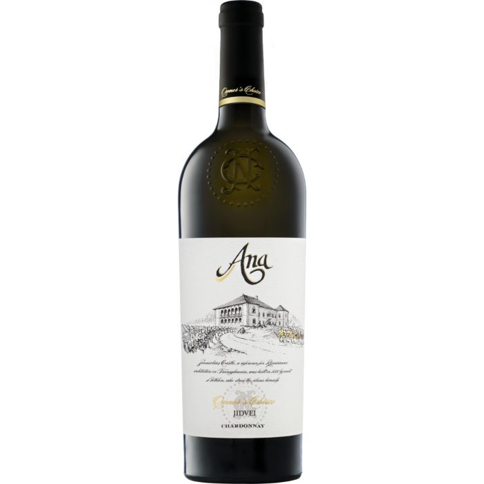 JIDVEI Vin Alb Ana Chardonnay 0.75L