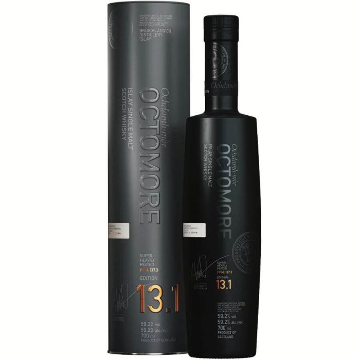 Octomore 13.1 Single Malt Whisky Tin Box 0.7L 