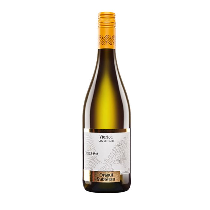 Cricova Vin Alb Sec Orasul Subteran Viorica 0.75L Cricova Vin Alb Sec Orasul Subteran Viorica 0.75L