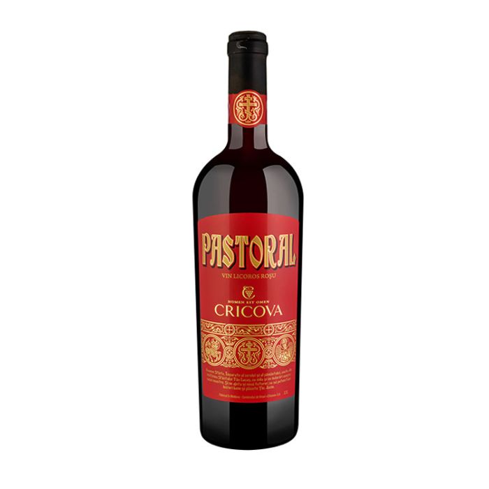 Cricova Vin Rosu Dulce Pastoral 0.75L Cricova Vin Rosu Dulce Pastoral 0.75L
