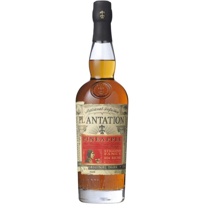 Plantation rom pineapple 0.7L Plantation rom pineapple 0.7L