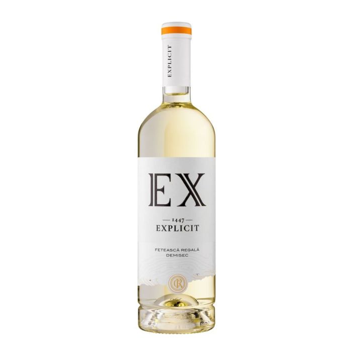 Cramele Recas Vin Alb Explicit Feteasca Regala 0.75L Cramele Recas Vin Alb Explicit Feteasca Regala 0.75L