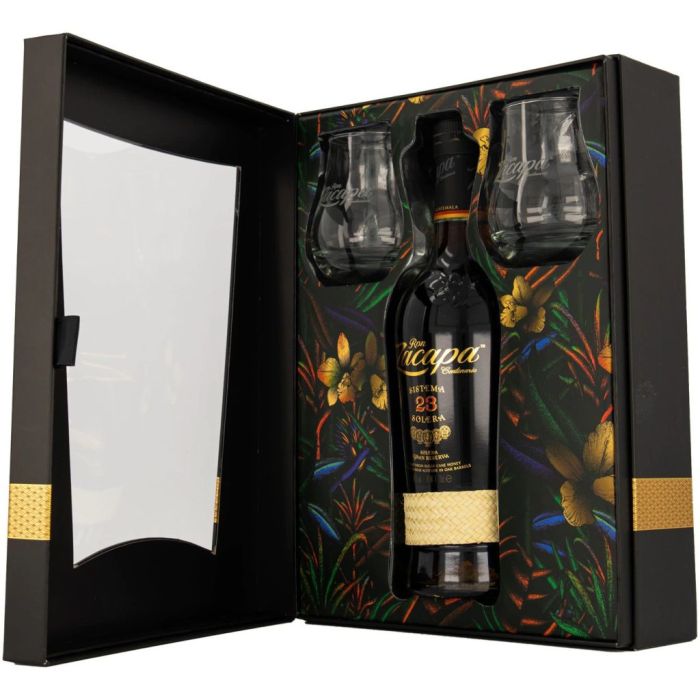 Zacapa Rom 23 YO 0.7L 2 Pahare Zacapa Rom 23 YO 0.7L 2 Pahare