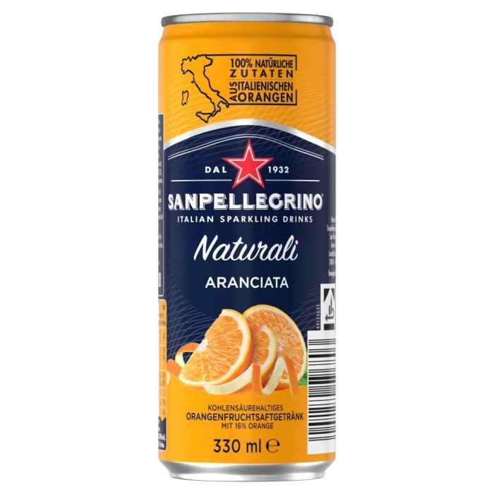 San Pellegrino Aranciata 6 Bucati X 0.33L