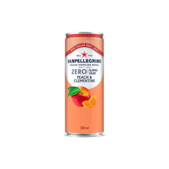 San Pellegrino Pesca & Clementina Zero 6 Bucati X 0.33L San Pellegrino Pesca & Clementina Zero 6 Bucati X 0.33L