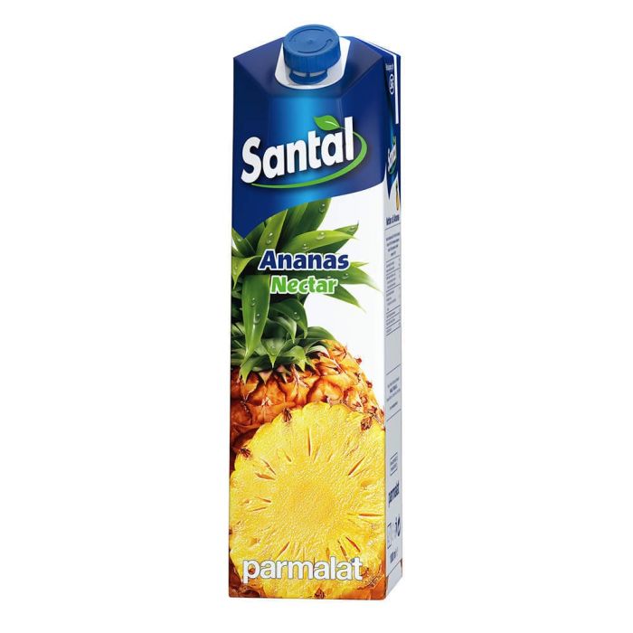 Suc De Ananas Santal 4 Bucati X 1L Suc De Ananas Santal 4 Bucati X 1L