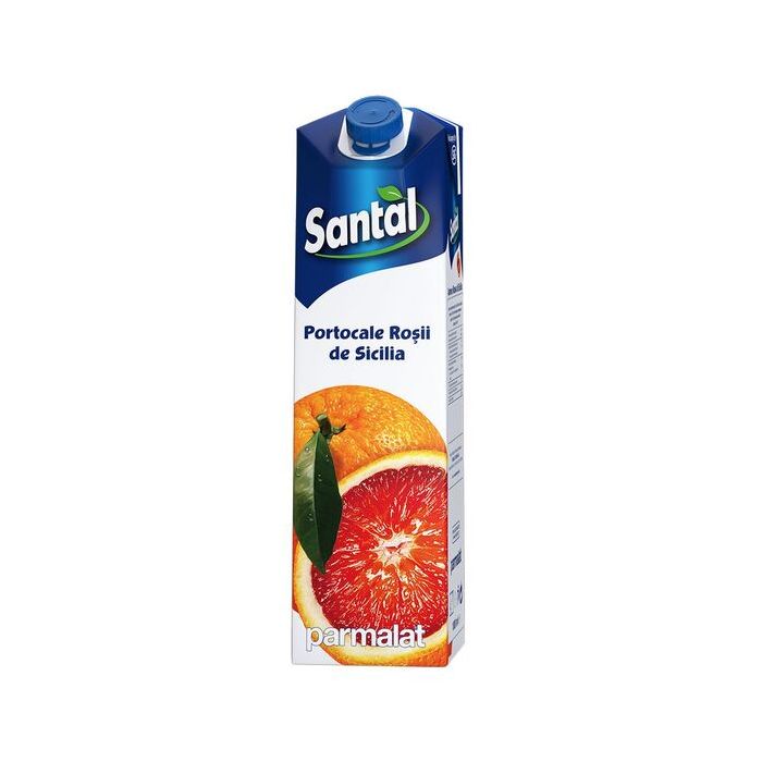 Suc De Portocale Rosii Santal 4 Bucati X 1L