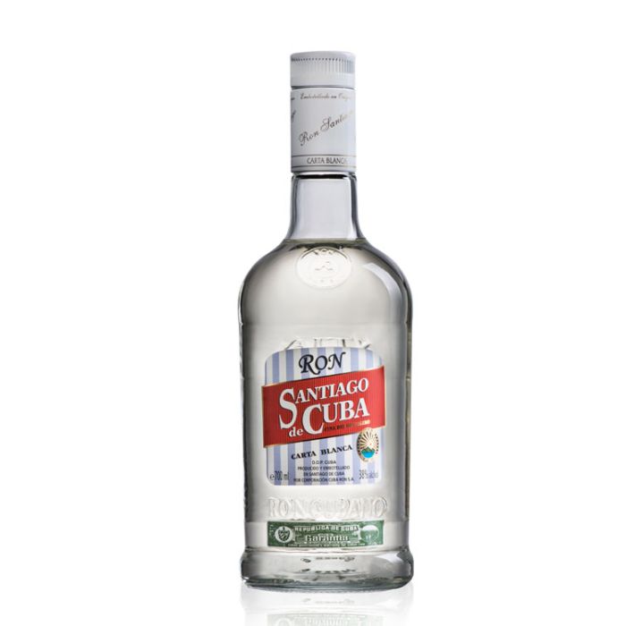 Santiago De Cuba Rom Carta Blanca 0.7L Santiago De Cuba Rom Carta Blanca 0.7L