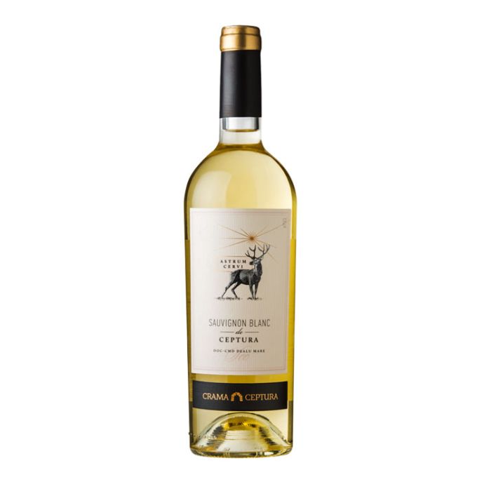 Crama Ceptura Vin Alb Astrum Cervi Sauvignon Blanc 0.75L Crama Ceptura Vin Alb Astrum Cervi Sauvignon Blanc 0.75L