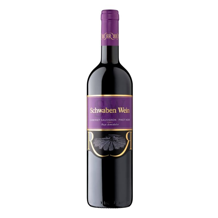 Cramele Recas Vin Rosu Schwaben Cabernet & Pinot Noir 0.75L