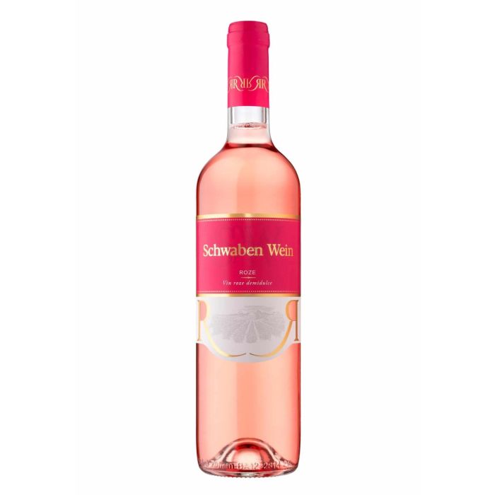 Cramele Recas Vin Rose Schwaben Demidulce 0.75L