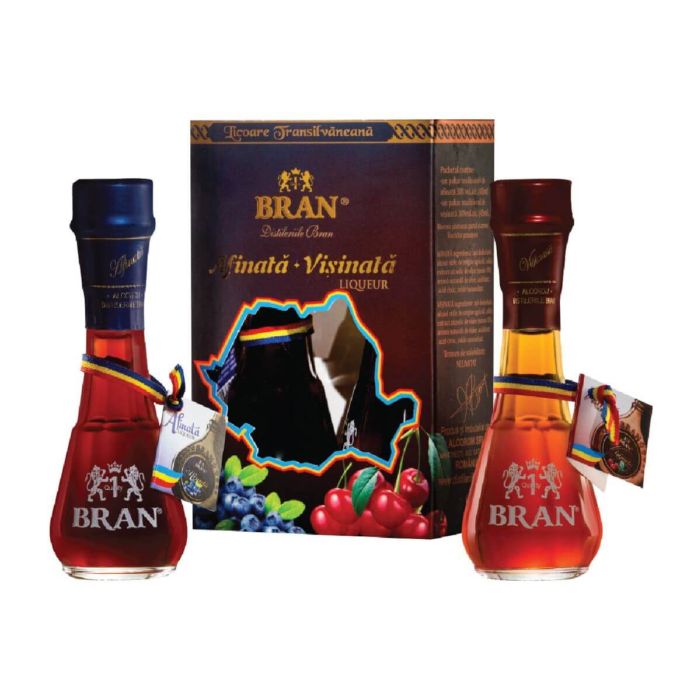 Bran Set 2 Toiuri Visinata + Afinata 45ML Bran Set 2 Toiuri Visinata + Afinata 45ML