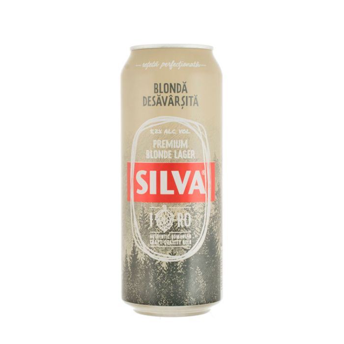 Silva Bere Blonde Lager Doza 0.5L X 6 Bucati