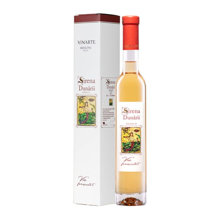 Vinarte Sirena Dunarii Riesling Vin Alb Dulce 0.375L Vinarte Sirena Dunarii Riesling Vin Alb Dulce 0.375L