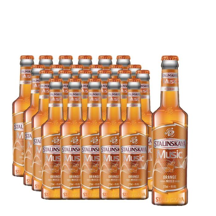 Stalinskaya Music Orange RTD 24 Bucati X 275 ML Stalinskaya Music Orange RTD 24 Bucati X 275 ML
