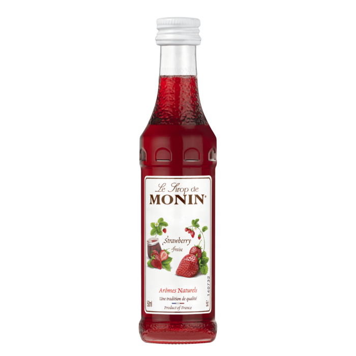 Monin Sirop Strawberry 0.05L Monin Sirop Strawberry 0.05L