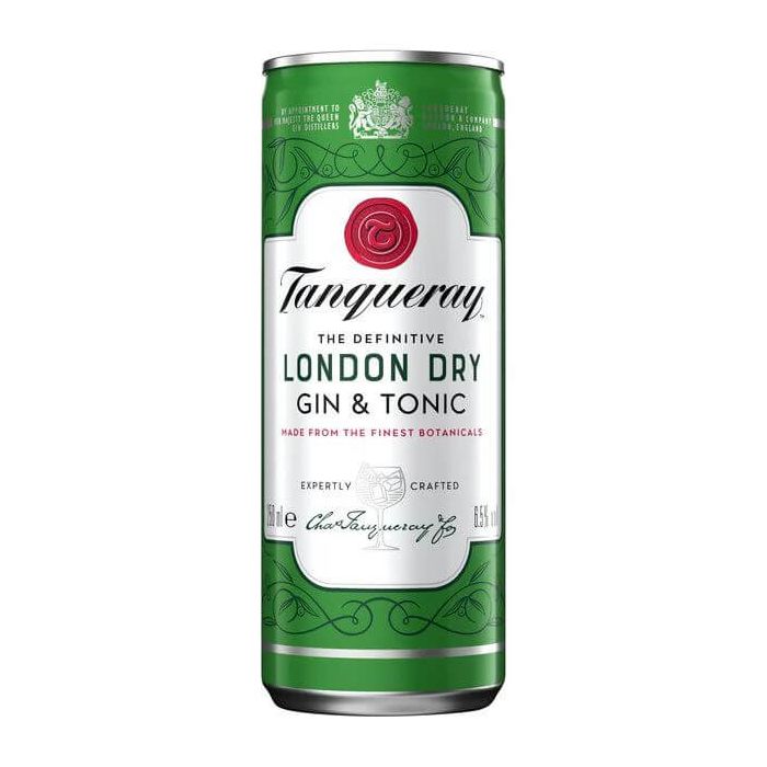 Tanqueray Gin Tonic 4 Bucati X 0.25L Tanqueray Gin Tonic 4 Bucati X 0.25L