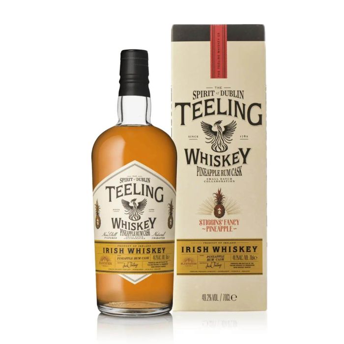 Teeling Pineapple Rum Cask Irish Whiskey 0.7L Teeling Pineapple Rum Cask Irish Whiskey 0.7L