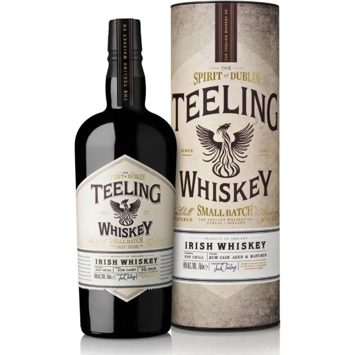 Teeling Small Batch Irish Whiskey Cutie Cadou 0.7L Teeling Small Batch Irish Whiskey Cutie Cadou 0.7L