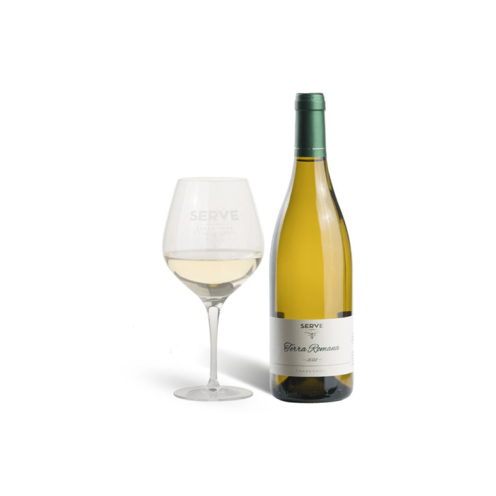 SERVE Vin Alb Terra Romana Chardonnay 0.75L SERVE Vin Alb Terra Romana Chardonnay 0.75L