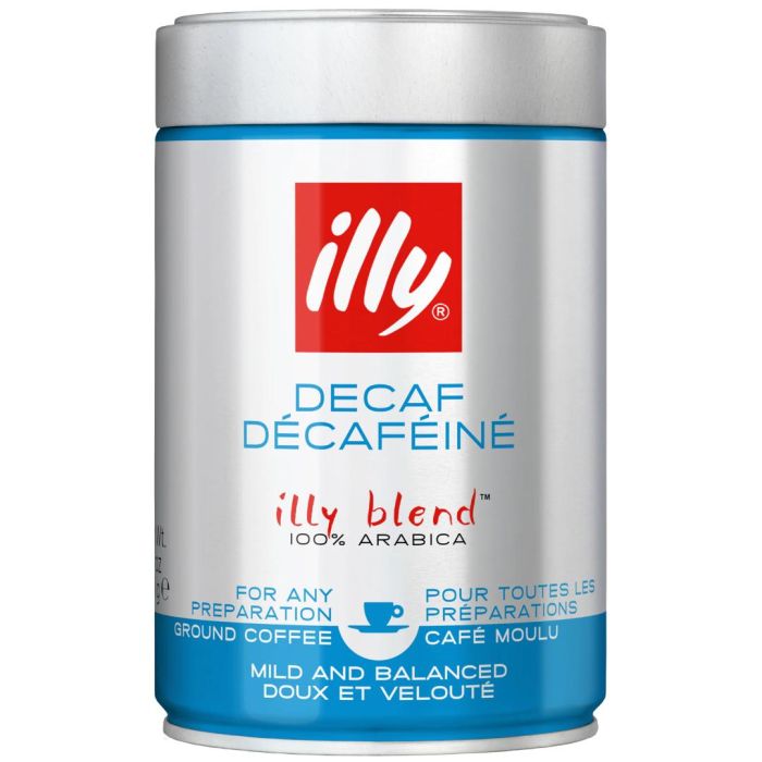 Illy Cafea Macinata Decafeinizata 250 GR Illy Cafea Macinata Decafeinizata 250 GR