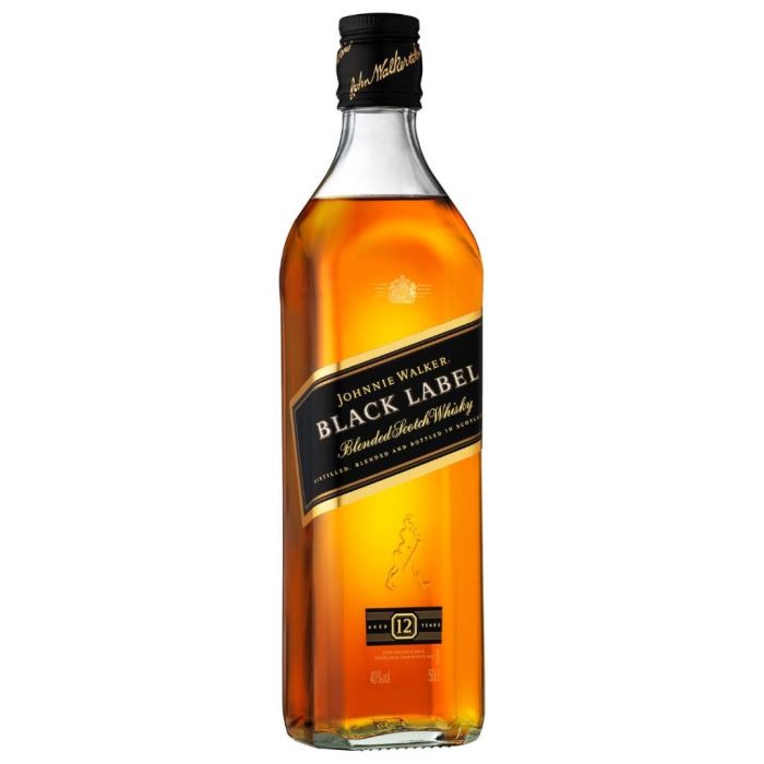 Johnnie Walker Whisky Black Label 12YO 0.5L