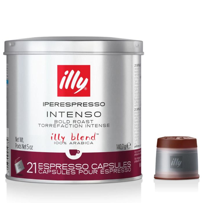 Illy Cafea 21 Capsule Intenso Iperespresso 140.7 GR Illy Cafea 21 Capsule Intenso Iperespresso 140.7 GR
