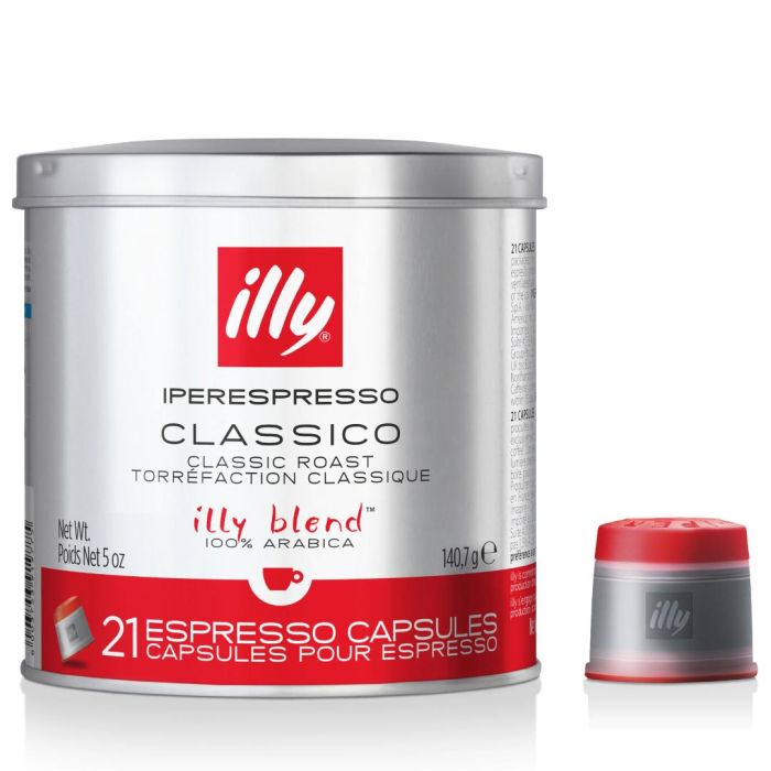 Illy Cafea 21 Capsule Iperespresso Classico 140.7 GR Illy Cafea 21 Capsule Iperespresso Classico 140.7 GR