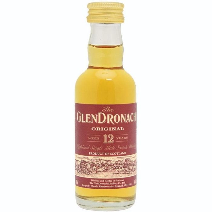 Glendronach 12yo Single Malt Whisky 0.05L