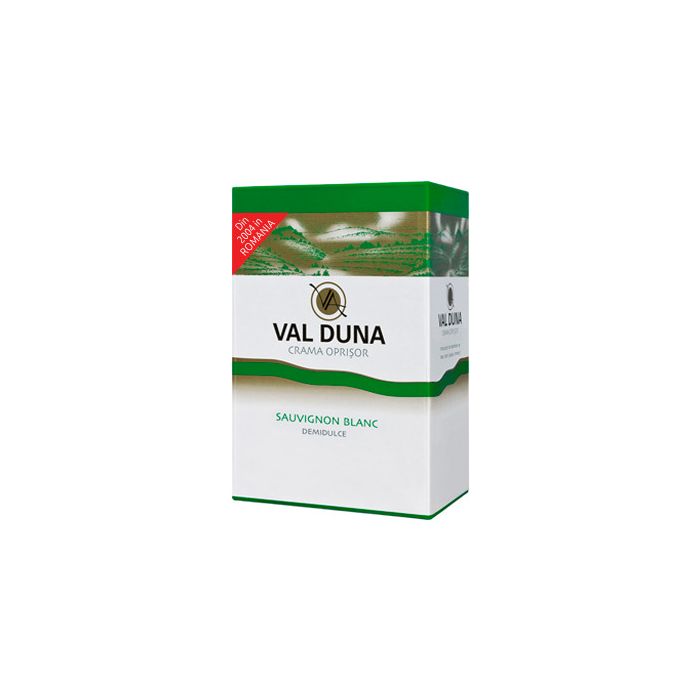Crama Oprisor Val Duna Vin Alb Sauvignon Blanc BIB 3L Crama Oprisor Val Duna Vin Alb Sauvignon Blanc BIB 3L