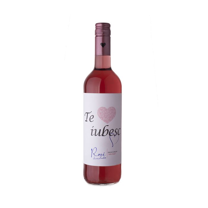Cramele Recas Vin Rose Te Iubesc 0.75L
