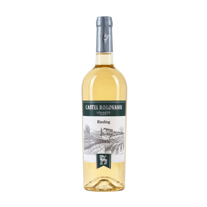 VINARTE CASTEL BOLOVANU VIN ALB RIESLING 0.75L
