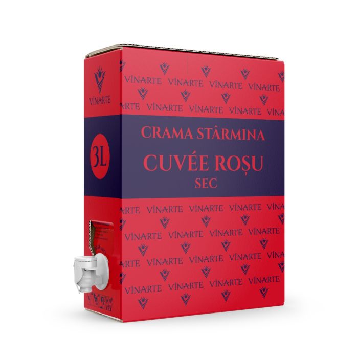 Vinarte Starmina Cuvee Vin Rosu Sec BIB 3L