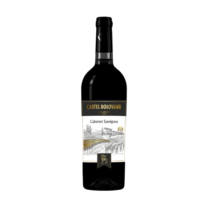 Vinarte Castel Bolovanu Vin Rosu Cabernet Sauvignon 0.75L