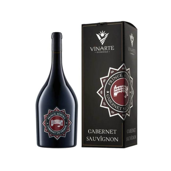 Vinarte Prince Mircea Vin Rosu Cabernet Sauvignon Magnum 1.5L Vinarte Prince Mircea Vin Rosu Cabernet Sauvignon Magnum 1.5L