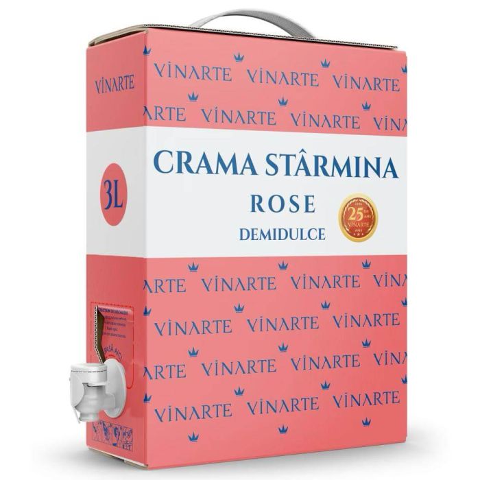 Vinarte Starmina Vin Rose Demidulce BIB 3L