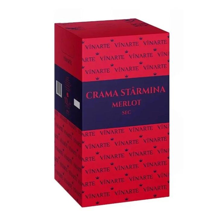 Vinarte Starmina Vin Rosu Sec Merlot BIB 10L Vinarte Starmina Vin Rosu Sec Merlot BIB 10L