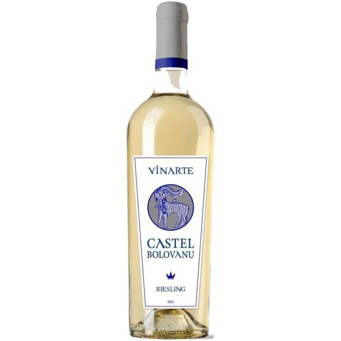 VINARTE CASTEL BOLOVANU VIN ALB RIESLING 0.75L