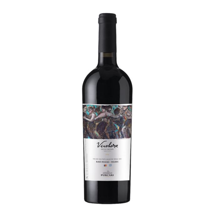 Purcari Vinohora Vin Roșu Rară Neagră & Malbec 0.75L Purcari Vinohora Vin Roșu Rară Neagră & Malbec 0.75L