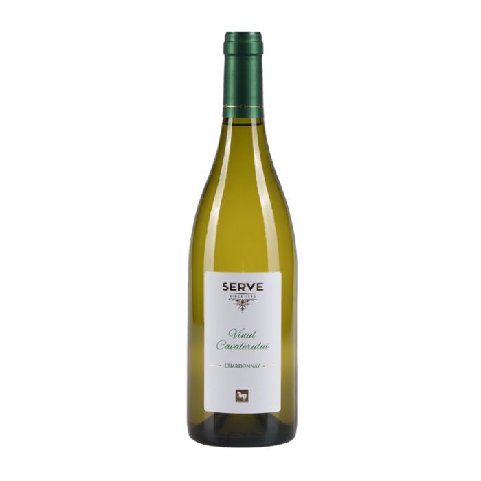 Serve Vin Alb Vinul Cavalerului Chardonnay 0.75L