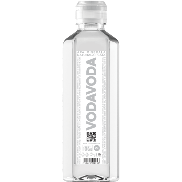 Vodavoda Minerala Naturala Plata PET Sports Cap 6 Bucati X 1L