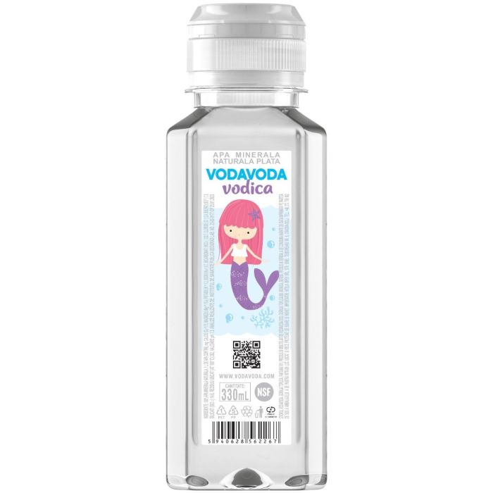 Vodavoda Minerala Naturala Plata PET Pentru Copii 12 Bucati X 0.33 L