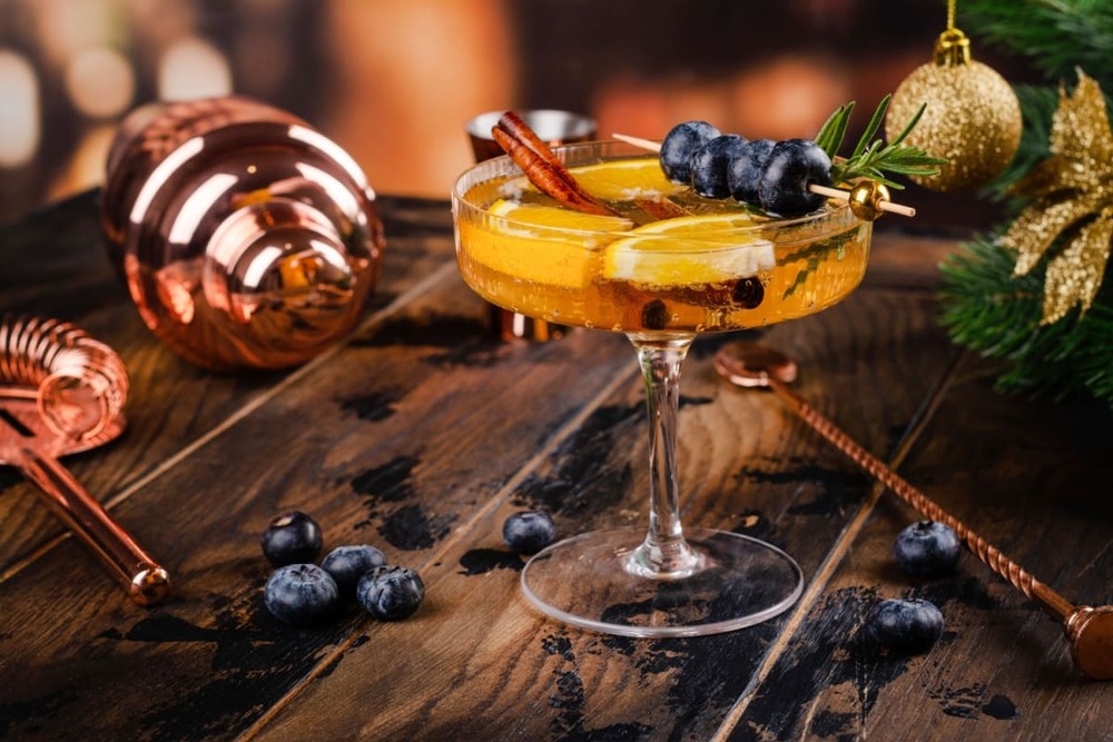 Cocktail Snowflake Sparkle