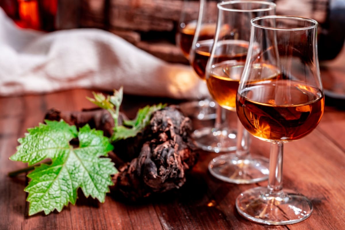 Pahare de brandy amagnac sugestie de prezentare